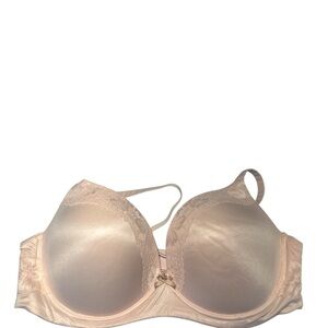 Victoria secret 38D Lined Bra Nude Beige No Underwire Non Push